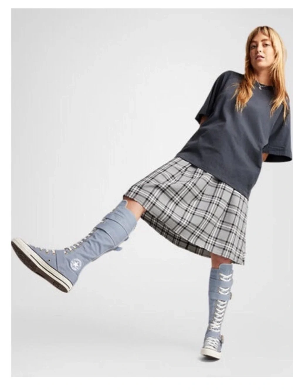 🆕 Converse Chuck Taylor XXHi Buckle Hi Top Shoes Women 7.5 Men 5.5
Blue|White - Picture 3 of 17